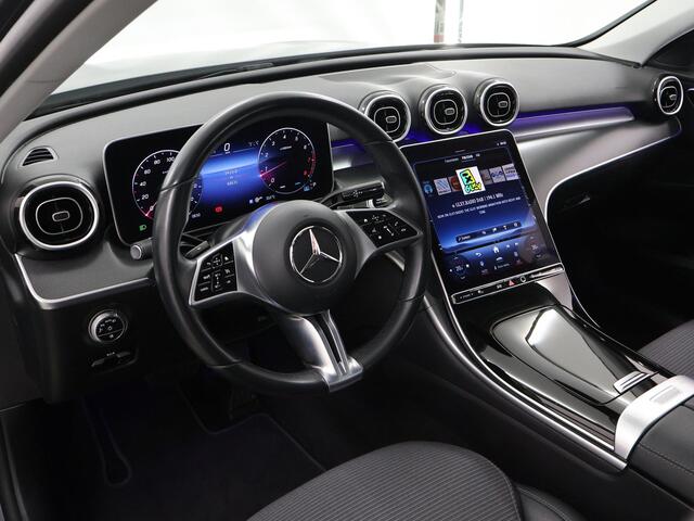 Mercedes-Benz C-KLASSE Estate 180 Luxury Line | Achteruitrijcamera | Sfeerverlichting | Stoelverwarming | Cruise Control | Appel Carplay |