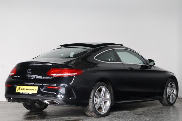 Mercedes-Benz C-KLASSE Coupé 180 AMG Line / Opendak / Leder / Navi / LED