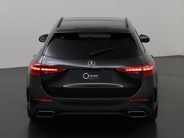 Mercedes-Benz C-KLASSE Estate 180 Star Edition AMG Line | Panoramadak | Night Pakket | Elektrische Stoelen met Memory | Sfeerverlichting |