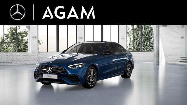 Mercedes-Benz C-KLASSE Limousine 300 e Business Solution AMG Panorama dak | Trekhaak