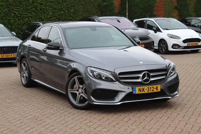 Mercedes-Benz C-KLASSE 180 AMG Sport Edition / Leder / Navigatie / Parkeerhulp / 18'' / Bluetooth / Cruise Control