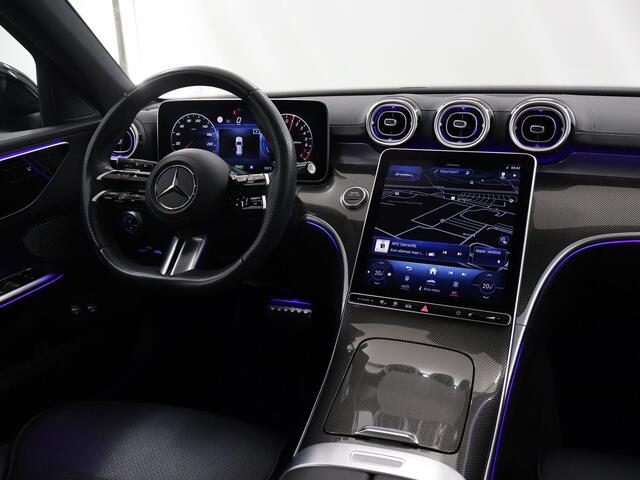 Mercedes-Benz C-KLASSE Estate 300 e AMG Line | Panoramadak | Night | Sfeerverlichting |Stoelverwarming | Alarm |