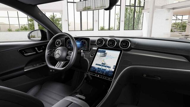 Mercedes-Benz C-KLASSE Estate 300 e AMG Line | Night | Digital Light | Distronic | Trekhaak | Memory |