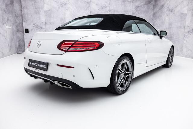 Mercedes-Benz C-KLASSE Cabrio 200 Premium Pack AMG Facelift | Distronic | Essenhout | Camera