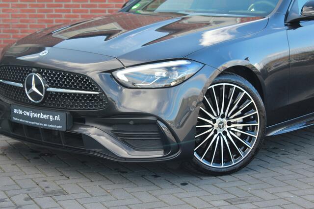 Mercedes-Benz C-KLASSE 180 AMG Line Pano | Distronic | Memory