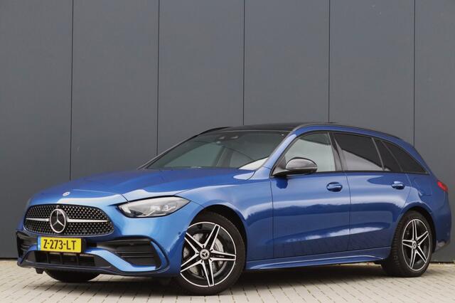 Mercedes-Benz C-KLASSE 300 e AMG Line Pano 360° Trekhaak Leder