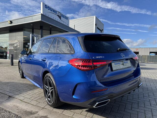 Mercedes-Benz C-KLASSE Estate 300 e 4MATIC AMG Premium Line Pano/dak, distronic, memory, leer, night, etc etc