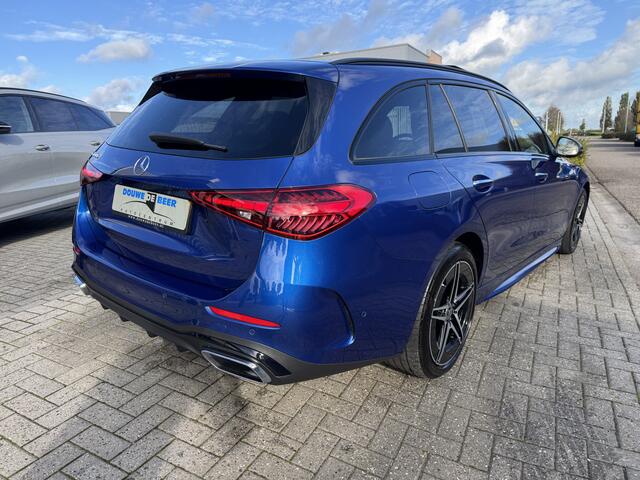 Mercedes-Benz C-KLASSE Estate 300 e 4MATIC AMG Premium Line Pano/dak, distronic, memory, leer, night, etc etc