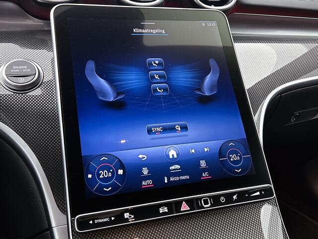 Mercedes-Benz C-KLASSE 180 AMG Line Multispaaks lichtmetalen velgen 19 inch. Navigatie | parking support met camera achter | Inclusief 24 maanden MB Certified garantie voor Europa.