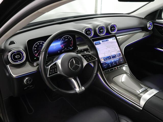 Mercedes-Benz C-KLASSE 180 Luxury Line | Panoramadak | Memory | Stoelverwarming | Getint glas | Sfeerverlichting |