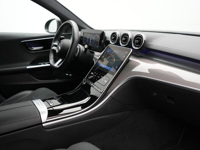 Mercedes-Benz C-KLASSE Estate 300 e AMG Line NIEUW MODEL Plug In Hybrid 313pk Dealer O.H PHEV | Adaptive Cruise | Camera | Alcantara Sportstoelen Verwarmd | Sfeerverlichting | Virtual | Blis | Navigatie | DAB |