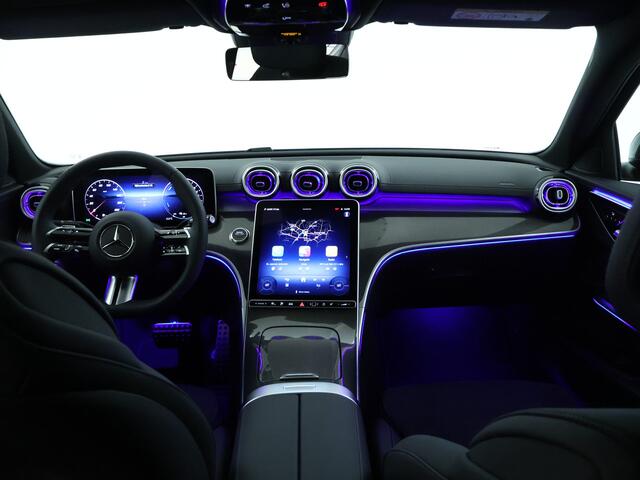 Mercedes-Benz C-KLASSE 300 e AMG Line Limited | Trekhaak | Nightpakket | Parkeerpakket met achteruitrijcamera | KEYLESS GO | Antidiefstalpakket GUARD 360° Plus | Dodehoekassistent | Memorypakket | Sfeerverlichting |