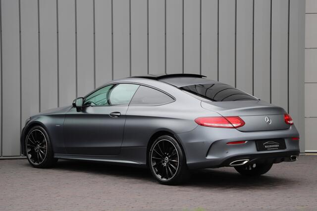 Mercedes-Benz C-KLASSE Coupé 250 Night Edition Aut9 | 211PK | Pano | Memory | Burmester | Sfeerverlichting | ILS | Seleniet Magno | NL-Auto | 2018.