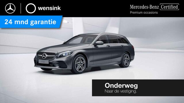 Mercedes-Benz C-KLASSE Estate 180 Business Solution AMG | Trekhaak | Stoelverwarming | Achteruitrijcamera | Appel Carplay | Widescreen |
