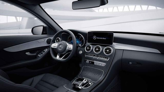 Mercedes-Benz C-KLASSE Estate 180 Business Solution AMG | Trekhaak | Stoelverwarming | Achteruitrijcamera | Appel Carplay | Widescreen |