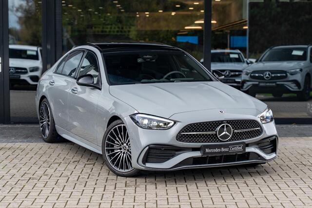Mercedes-Benz C-KLASSE 180 Star Edition AMG Line LIMITED | AMG line Plus | Panoramaschuifdak | Nightpakket | Trekhaak | Head-Up Display |