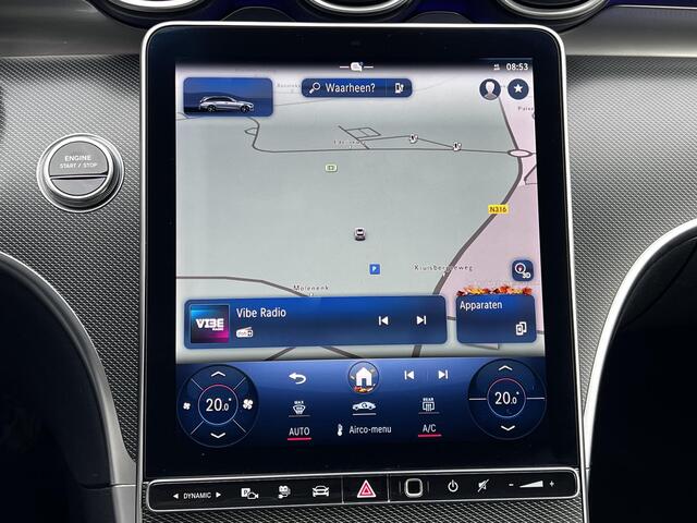 Mercedes-Benz C-KLASSE Estate 300 e Luxury Line Automaat 9 traps / Elektrische trekhaak 1.800 kg / EAER bereik 111 km / Avantgarde Interieur / Elektr. klep / Adapt. CC / Navigatie groot scherm / Winterwielenset /