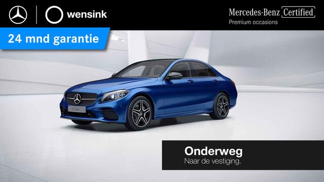 Mercedes-Benz C-KLASSE 180 Business Solution AMG | Night | Panoramadak | Widescreen | Multibeam | Achteruitrijcamera | Stoelverwarming |