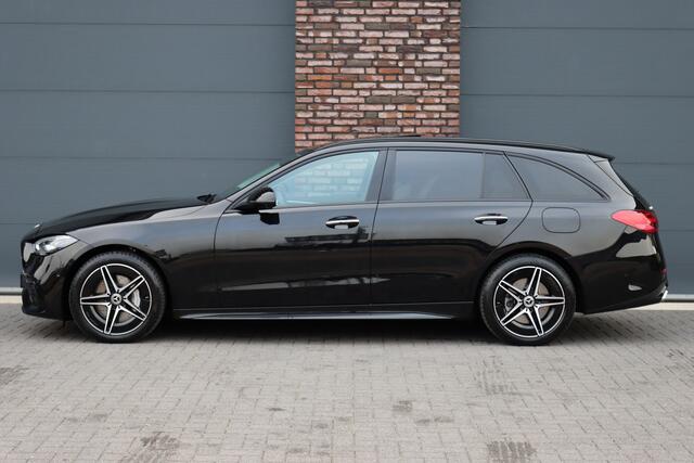 Mercedes-Benz C-KLASSE Estate 300 e AMG Line Aut9 | Panoramadak | Distronic | Trekhaak | Burmester | Memory | Verwarmd Stuurwiel | Digital Light | HUD | Augmented Reality |