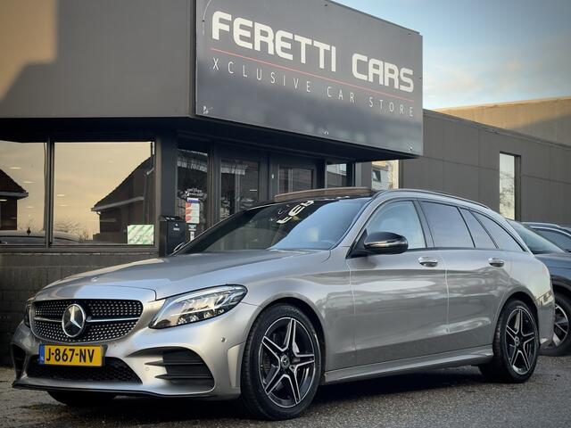 Mercedes-Benz C-KLASSE Estate 180 AUT9 AMG-LINE PANODAK LEDER NAVI CAMERA LED LMV PDC