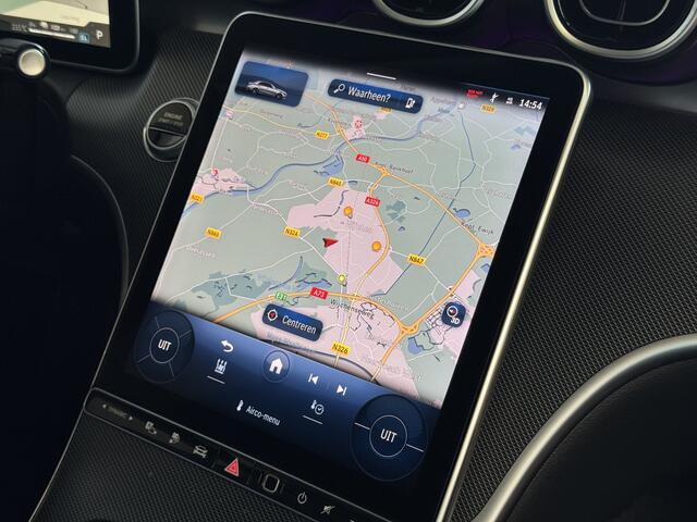 Mercedes-Benz C-KLASSE 300e 313PK PHEV 12/2024 AVANTGARDE TREKHAAK HALF LEER CAMERA ELEK/STOEL/VERWARMD 12/2024 PHEV PLUG IN HYBRIDE phev
