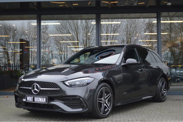 Mercedes-Benz C-KLASSE Estate 300 e AMG Led Panorama Memory Distronic Camera CarPlay Trekh Pdc