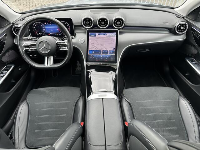 Mercedes-Benz C-KLASSE Estate 180 AMG Line Night Pano-Dak | Camera | Stoelverw. | Spiegel pakket