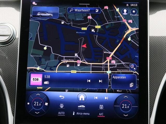 Mercedes-Benz C-KLASSE Estate 300 e AMG Plug-In Hybride AMG Line | Night Pakket | Panorama Schuif-Kanteldak | Ledkoplampen | Alarm | Achteruitrijcamera | Keyless-Go | Memory Voorstoelen. Inclusief 24 maanden MB Certified garantie voor Europa.