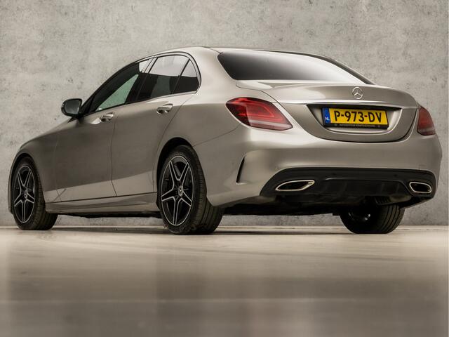 Mercedes-Benz C-KLASSE 200 AMG Sport 184Pk Automaat (GROOT NAVI, CAMERA, GETINT GLAS, BRUIN LEDER, ELEK SPORTSTOELEN, STOELVERWARMING, ZWART HEMEL, GETINT GLAS, NIEUWSTAAT)