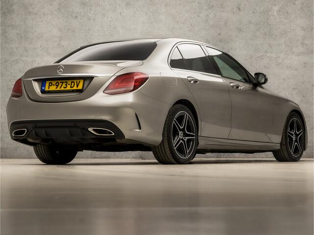 Mercedes-Benz C-KLASSE 200 AMG Sport 184Pk Automaat (GROOT NAVI, CAMERA, GETINT GLAS, BRUIN LEDER, ELEK SPORTSTOELEN, STOELVERWARMING, ZWART HEMEL, GETINT GLAS, NIEUWSTAAT)
