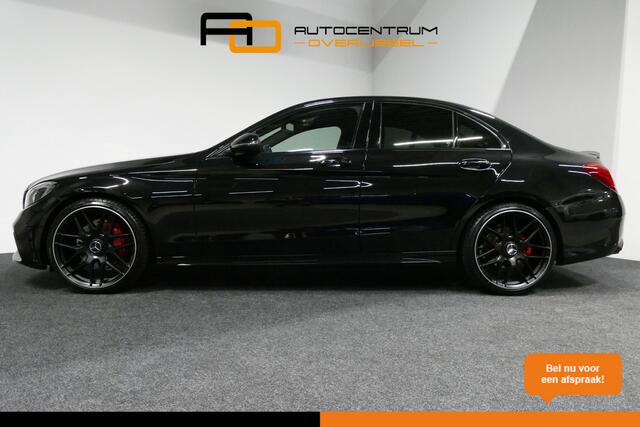 Mercedes-Benz C-KLASSE 180 AMG Line / Orig. Nederlands / C63s AMG Diffuser / Panamericana Grille / Carbon interieurdelen / Burmester Surround Sound / Elektr. verstelbare voorstoelen + memory / Ambienteverlichting / Stoelverwarming / Apple Carplay - Android Auto / 20'' LMV / Ach
