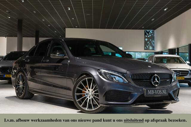 Mercedes-Benz C-KLASSE 200 AMG Leder|Carbon|Burmester|20"|ILS|Comand|Sfeerverlichting|Memory|Volledige historie