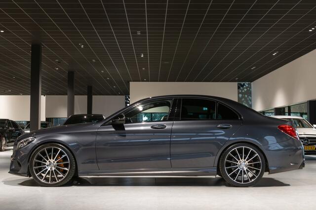 Mercedes-Benz C-KLASSE 200 AMG Leder|Carbon|Burmester|20"|ILS|Comand|Sfeerverlichting|Memory|Volledige historie