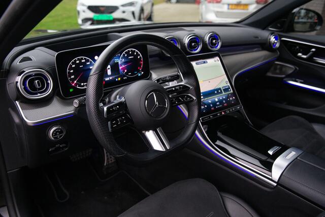 Mercedes-Benz C-KLASSE Estate 200 Launch Edition AMG Line , Panoramadak, Sfeerverlichting, Burmester, 3Dcamera,