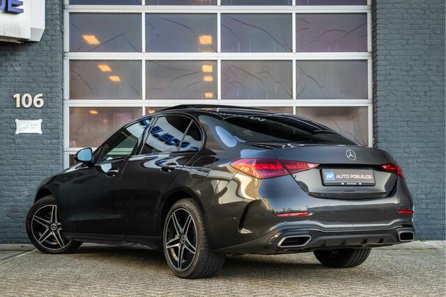 Mercedes-Benz C-KLASSE Estate 300 e AMG Line Pano, Leder, 18LM, 360 Camera, Navi, Alarm, Elec Stoelen , MBUX,