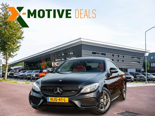 Mercedes-Benz C-KLASSE Coupé AMG 43 4MATIC 367pk | Panodak | Volleder Designo | Comand Online | Elek achterklep | Adap onderstel | Sportuitlaatsysteem | LaneAssist | Stuurhulp | Stoelverw | Etc..