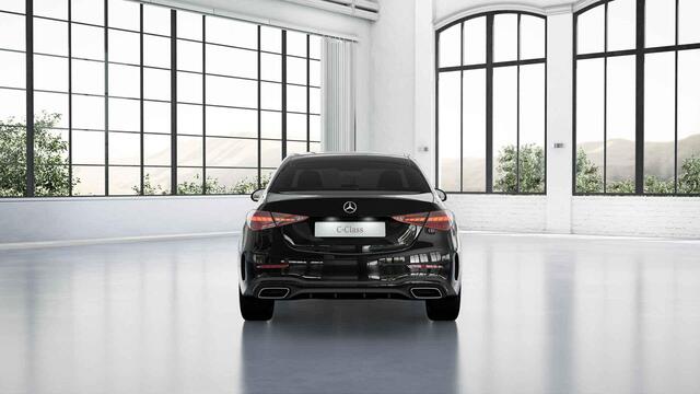 Mercedes-Benz C-KLASSE 180 AMG Line | Night | Stoelverwarming | Sfeerverlichting | 360 graden camera |