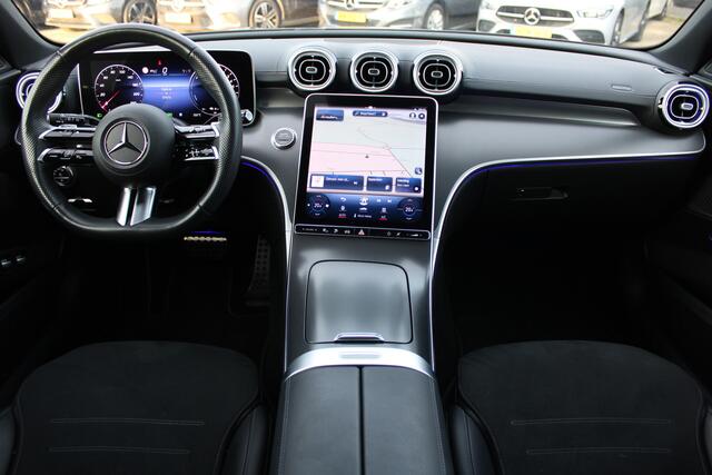 Mercedes-Benz C-KLASSE Estate 300e AMG Line NIGHT PAKKET DISTRONIC SFEER CARPLAY CAMERA MULTIBEAM 19''