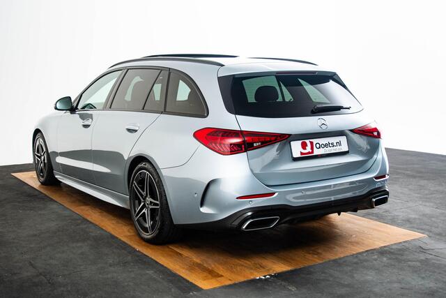 Mercedes-Benz C-KLASSE Estate 200 Launch Edition AMG Line Panoramadak - Trekhaak - Night Pack - 360° camera - Head up - Sportonderstel - Stoelverwarming voor - Memory pakket - Spiegel pakket - MBUX Navigatie -
