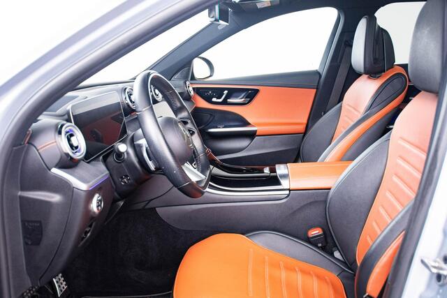 Mercedes-Benz C-KLASSE Estate 200 Launch Edition AMG Line Panoramadak - Trekhaak - Night Pack - 360° camera - Head up - Sportonderstel - Stoelverwarming voor - Memory pakket - Spiegel pakket - MBUX Navigatie -