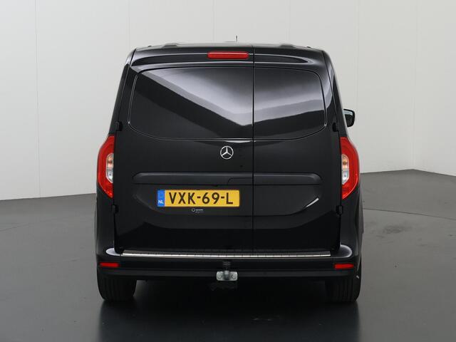 Mercedes-Benz CITAN 110 CDI | L1 | PRO | AUT. | LED | TREKHAAK | STOELVERWARMING | NAVIGATIE | CAMERA | PARKEERSENSOREN | METALLIC | LICHTMETALEN WIELEN | CARPLAY / ANDROID AUTO | DAB+ | MISTLAMPEN