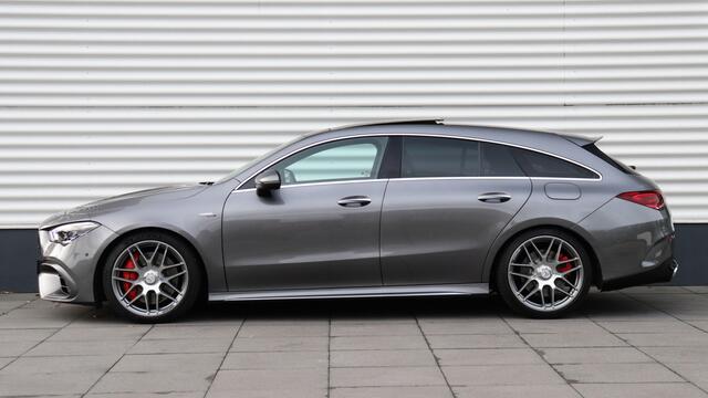 Mercedes-Benz CLA-KLASSE Shooting Brake AMG 45 S 4MATIC+ | AMG Drivers Package | Burmester | Panoramadak | Trekhaak |