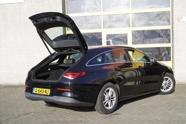 Mercedes-Benz CLA-KLASSE Shooting Brake 180 Automaat! Advantage BJ2019 Lmv 16" | Led | Navi | Pdc | Elek. achterklep | Achteruitrijcamera | Virtual cockpit | Climate control | Cruise control | Verwarmde voorstoelen | Zwarte hemel | Getint glas