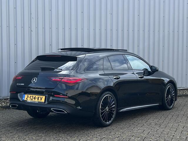Mercedes-Benz CLA-KLASSE Shooting Brake 180 AMG Line | Premium Pakket | Night Pakket | Panoramadak | Trekhaak | MULTIBEAM LED Koplampen | Apple CarPlay | Android Auto | Advanced Sound System | Sfeerverlichting | Stoelverwarming | Achteruitrijcamera | Showmodel