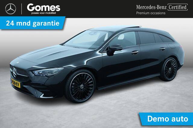 Mercedes-Benz CLA-KLASSE Shooting Brake 200 AMG Line | Premium Plus | Night Pakket | Panoramadak | Dodehoekassistent | Head-up Display | MULTIBEAM LED Koplampen | 360° Camera | Elektrisch Verstelbare Voorstoelen + Memory | Sfeerverlichting | Stoelverwarming | Showmodel