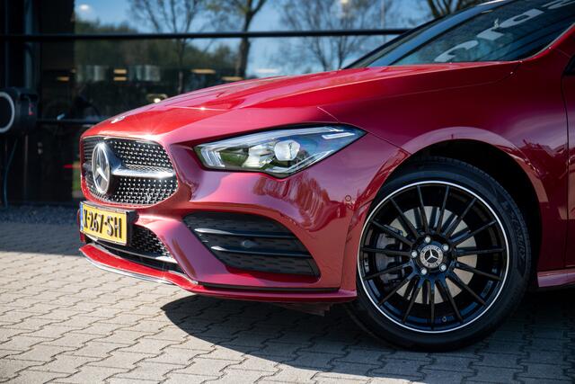 Mercedes-Benz CLA-KLASSE Shooting Brake 250 e AMG Line Panoramadak, Achteruitrijcamera, isofix, schakelflippers