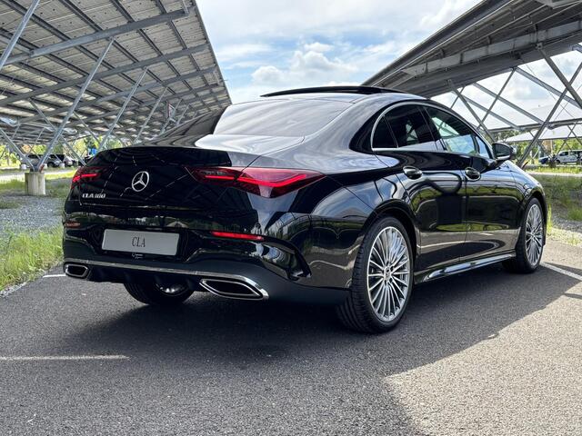 Mercedes-Benz CLA-KLASSE 180 Business Solution AMG | Panoramadak | Burmester | Rijassistentiepakket | Trekhaak | 360 camera | Sfeerverlichting | Stoel/stuurverwarming |