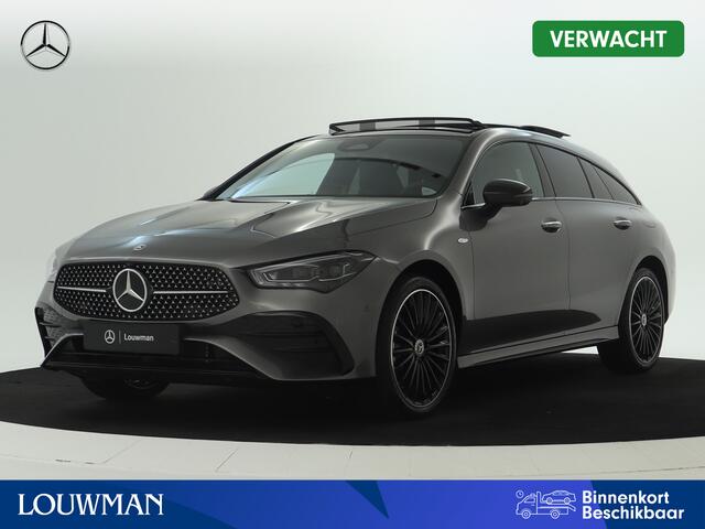 Mercedes-Benz CLA-KLASSE Shooting Brake 250 e Business Solution AMG | Trekhaak | AMG Line Plus pakket | Nightpakket | Parkeerpakket met 360°-camera | Antidiefstalpakket GUARD 360° Plus | EASY PACK achterklep | KEYLESS-GO |