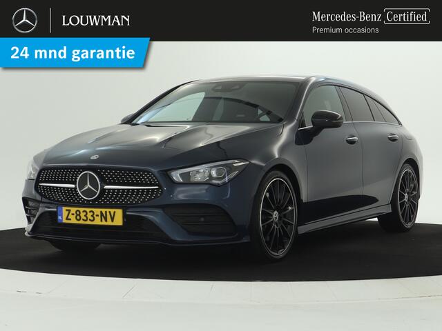 Mercedes-Benz CLA-KLASSE Shooting Brake 200 AMG Line | Achteruitrijcamera | Trekhaak | Distronic | Multispaaks Velgen | Nightpakket | Parkeerpakket met achteruitrijcamera | Antidiefstalpakket GUARD 360° Plus |