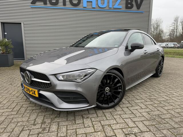Mercedes-Benz CLA-KLASSE 180 AMG Line Panoramadak-/ Schuif-kanteldak Widescreen Keyless Entry Head-Up Display Ambienteverlichting ACC 19 Inch LED 360 Graden Camera Night Pakket BTW Vol!!
